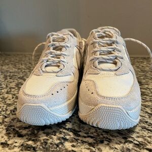 White and Cream Nike Air